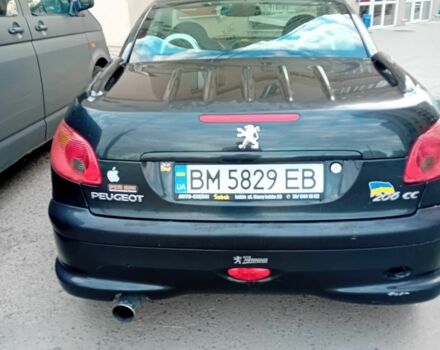 Чорний Пежо 206, об'ємом двигуна 1.6 л та пробігом 250 тис. км за 2700 $, фото 1 на Automoto.ua