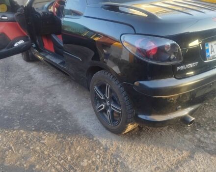Чорний Пежо 206, об'ємом двигуна 1.6 л та пробігом 3 тис. км за 3500 $, фото 1 на Automoto.ua