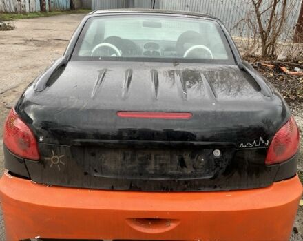 Черный Пежо 206, объемом двигателя 1.6 л и пробегом 226 тыс. км за 1200 $, фото 1 на Automoto.ua