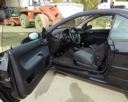 Черный Пежо 206, объемом двигателя 1.6 л и пробегом 280 тыс. км за 3500 $, фото 14 на Automoto.ua