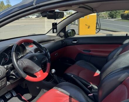 Черный Пежо 206, объемом двигателя 1.6 л и пробегом 175 тыс. км за 4700 $, фото 3 на Automoto.ua