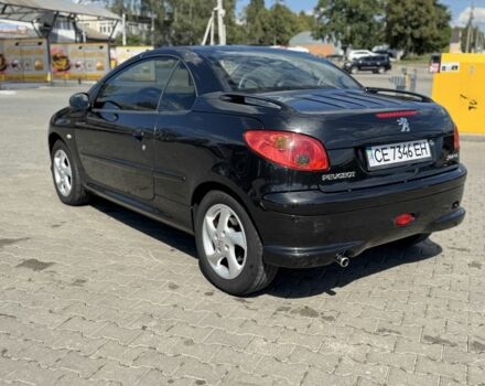 Черный Пежо 206, объемом двигателя 1.6 л и пробегом 175 тыс. км за 4700 $, фото 4 на Automoto.ua