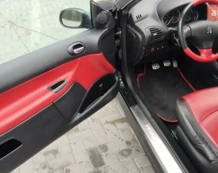 Черный Пежо 206, объемом двигателя 1.59 л и пробегом 216 тыс. км за 3800 $, фото 5 на Automoto.ua