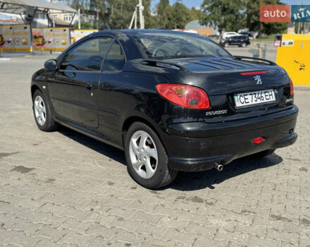 Черный Пежо 206, объемом двигателя 1.6 л и пробегом 172 тыс. км за 4800 $, фото 3 на Automoto.ua