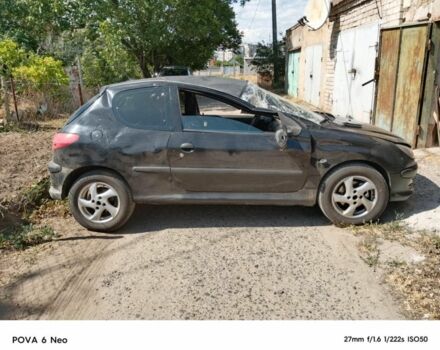 Чорний Пежо 206, об'ємом двигуна 1.6 л та пробігом 311 тис. км за 1700 $, фото 1 на Automoto.ua
