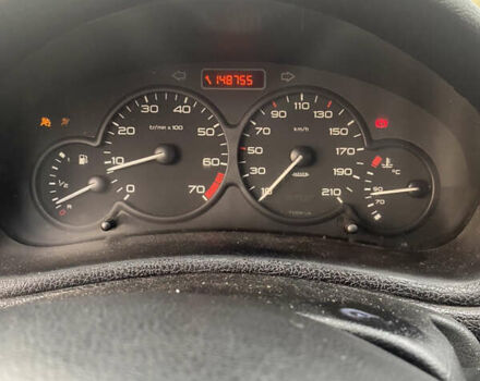 Черный Пежо 206, объемом двигателя 1.4 л и пробегом 148 тыс. км за 2100 $, фото 12 на Automoto.ua