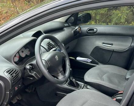Пежо 206 2008 в Никополе на Automoto.ua Черный Пежо 206, объемом двигателя 1.36 л и пробегом 139 тыс. км за 4300 $, фото 4 на Automoto.ua
