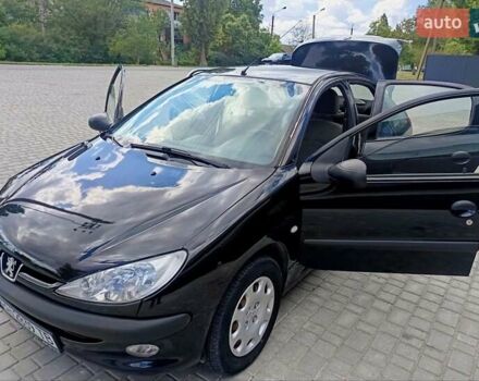 Пежо 206 2009 в Раздельной на Automoto.ua Черный Пежо 206, объемом двигателя 1.4 л и пробегом 162 тыс. км за 2999 $, фото 15 на Automoto.ua