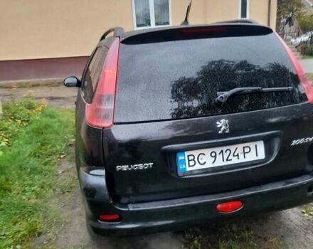 Черный Пежо 206, объемом двигателя 1.4 л и пробегом 286 тыс. км за 3160 $, фото 11 на Automoto.ua