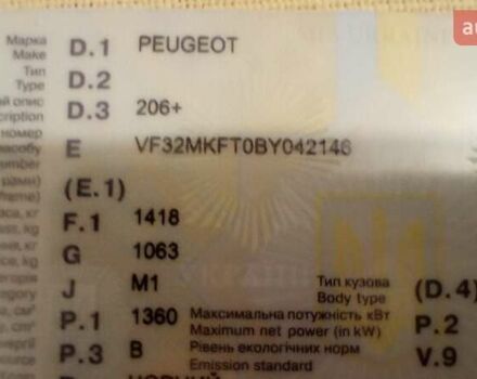 Чорний Пежо 206, об'ємом двигуна 1.36 л та пробігом 153 тис. км за 2500 $, фото 11 на Automoto.ua
