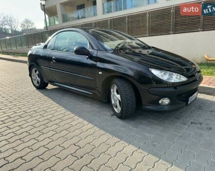 Чорний Пежо 206, об'ємом двигуна 1.59 л та пробігом 231 тис. км за 3600 $, фото 1 на Automoto.ua