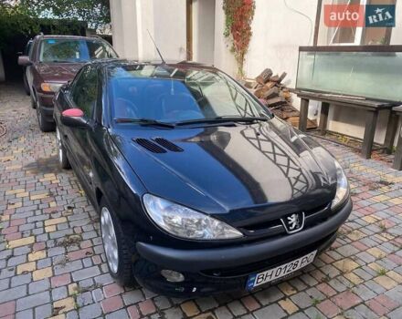 Чорний Пежо 206, об'ємом двигуна 2 л та пробігом 238 тис. км за 5000 $, фото 1 на Automoto.ua