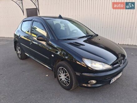 Пежо 206 2005 в Первомайск на Automoto.ua Черный Пежо 206, объемом двигателя 1.59 л и пробегом 176 тыс. км за 3000 $, фото 1 на Automoto.ua