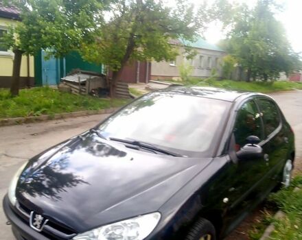 Черный Пежо 206, объемом двигателя 1.4 л и пробегом 0 тыс. км за 3300 $, фото 1 на Automoto.ua