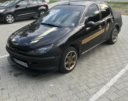 Чорний Пежо 206, об'ємом двигуна 1.4 л та пробігом 1 тис. км за 2400 $, фото 1 на Automoto.ua