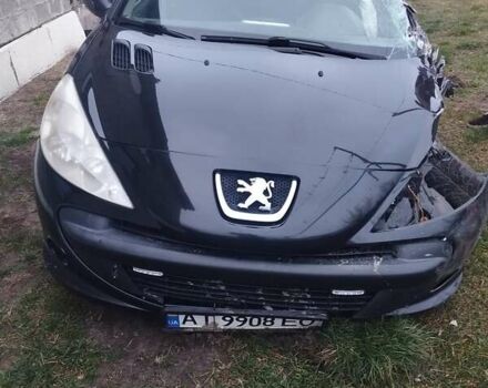 Черный Пежо 206, объемом двигателя 1.4 л и пробегом 250 тыс. км за 2000 $, фото 1 на Automoto.ua