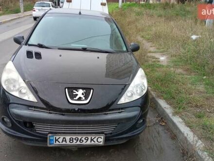 Чорний Пежо 206, об'ємом двигуна 1.36 л та пробігом 153 тис. км за 2500 $, фото 1 на Automoto.ua