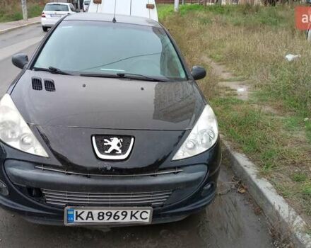 Черный Пежо 206, объемом двигателя 1.36 л и пробегом 153 тыс. км за 2500 $, фото 1 на Automoto.ua