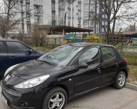 Чорний Пежо 206, об'ємом двигуна 1.4 л та пробігом 174 тис. км за 3800 $, фото 1 на Automoto.ua