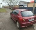 Красный Пежо 206, объемом двигателя 1.87 л и пробегом 315 тыс. км за 2700 $, фото 1 на Automoto.ua