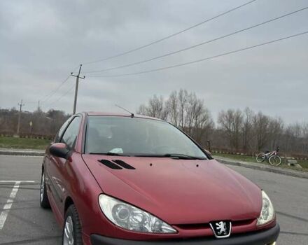 Красный Пежо 206, объемом двигателя 1.4 л и пробегом 179 тыс. км за 3600 $, фото 20 на Automoto.ua