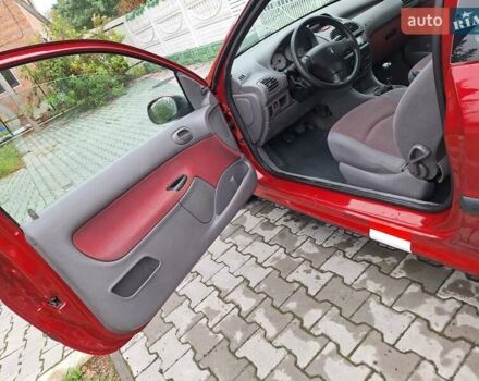 Красный Пежо 206, объемом двигателя 1.36 л и пробегом 230 тыс. км за 2200 $, фото 41 на Automoto.ua