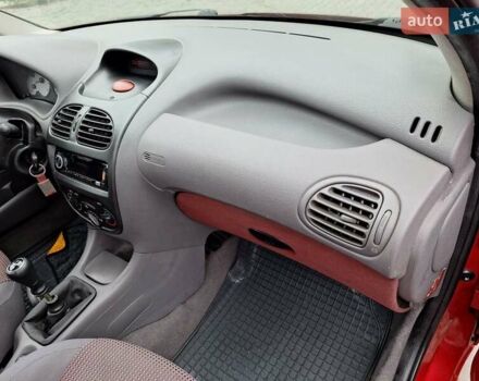 Красный Пежо 206, объемом двигателя 1.36 л и пробегом 230 тыс. км за 2200 $, фото 26 на Automoto.ua