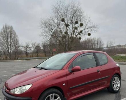 Красный Пежо 206, объемом двигателя 1.4 л и пробегом 179 тыс. км за 3600 $, фото 6 на Automoto.ua