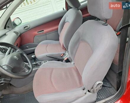 Красный Пежо 206, объемом двигателя 1.36 л и пробегом 230 тыс. км за 2200 $, фото 40 на Automoto.ua