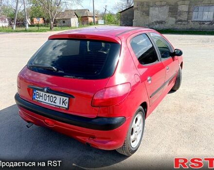 Червоний Пежо 206, об'ємом двигуна 1.4 л та пробігом 300 тис. км за 3700 $, фото 11 на Automoto.ua