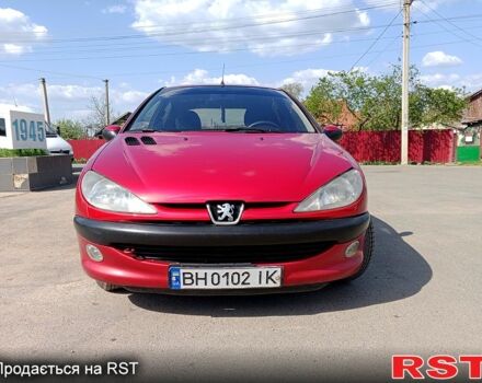 Червоний Пежо 206, об'ємом двигуна 1.4 л та пробігом 300 тис. км за 3700 $, фото 9 на Automoto.ua