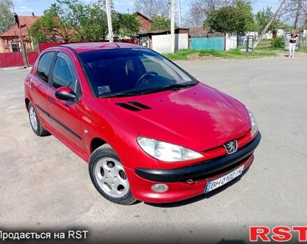 Червоний Пежо 206, об'ємом двигуна 1.4 л та пробігом 300 тис. км за 3700 $, фото 10 на Automoto.ua