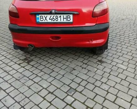 Червоний Пежо 206, об'ємом двигуна 1.1 л та пробігом 180 тис. км за 2200 $, фото 8 на Automoto.ua