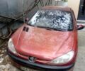 Красный Пежо 206, объемом двигателя 1.4 л и пробегом 90 тыс. км за 1500 $, фото 1 на Automoto.ua