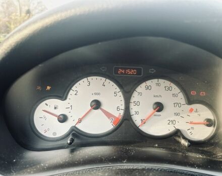 Красный Пежо 206, объемом двигателя 1.4 л и пробегом 241 тыс. км за 3200 $, фото 5 на Automoto.ua