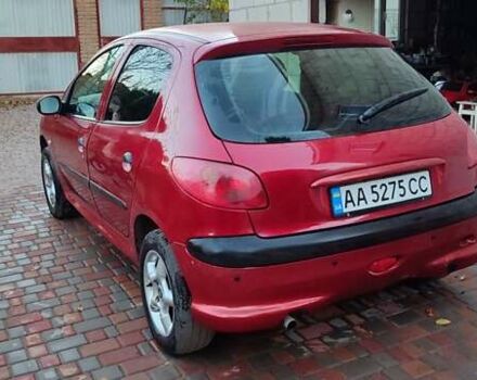 Червоний Пежо 206, об'ємом двигуна 1.4 л та пробігом 204 тис. км за 2850 $, фото 4 на Automoto.ua