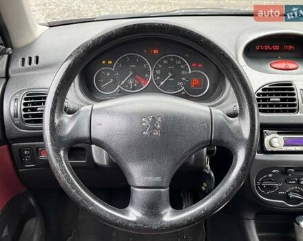 Красный Пежо 206, объемом двигателя 1.36 л и пробегом 232 тыс. км за 2990 $, фото 12 на Automoto.ua