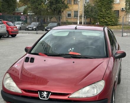 Красный Пежо 206, объемом двигателя 1.6 л и пробегом 195 тыс. км за 3750 $, фото 12 на Automoto.ua