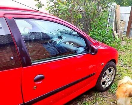 Красный Пежо 206, объемом двигателя 1.4 л и пробегом 211 тыс. км за 3000 $, фото 2 на Automoto.ua