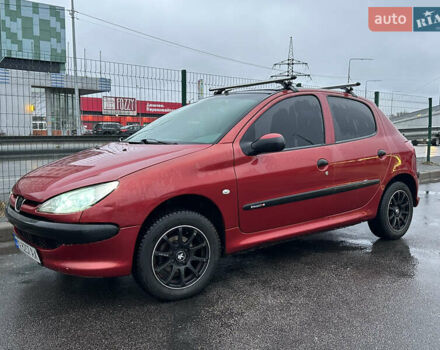Красный Пежо 206, объемом двигателя 1.4 л и пробегом 263 тыс. км за 2600 $, фото 25 на Automoto.ua