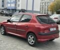 Красный Пежо 206, объемом двигателя 1.6 л и пробегом 195 тыс. км за 3750 $, фото 10 на Automoto.ua