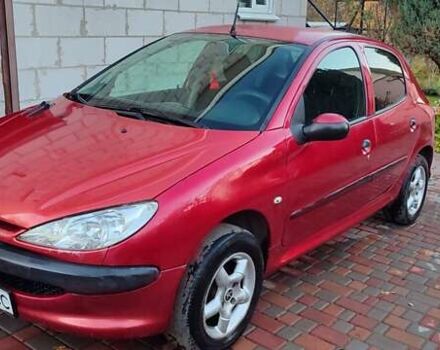 Червоний Пежо 206, об'ємом двигуна 1.4 л та пробігом 204 тис. км за 2850 $, фото 1 на Automoto.ua