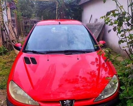 Красный Пежо 206, объемом двигателя 1.4 л и пробегом 211 тыс. км за 3000 $, фото 12 на Automoto.ua