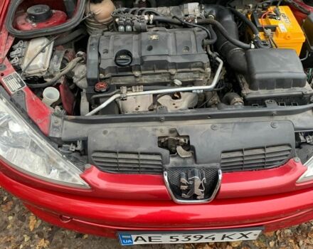 Червоний Пежо 206, об'ємом двигуна 1.6 л та пробігом 218 тис. км за 3500 $, фото 16 на Automoto.ua