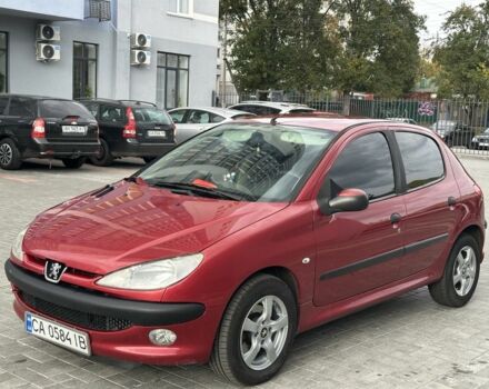 Красный Пежо 206, объемом двигателя 1.6 л и пробегом 195 тыс. км за 3750 $, фото 8 на Automoto.ua
