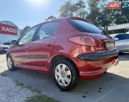 Червоний Пежо 206, об'ємом двигуна 0 л та пробігом 133 тис. км за 2500 $, фото 5 на Automoto.ua