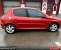 Красный Пежо 206, объемом двигателя 1.6 л и пробегом 269 тыс. км за 3900 $, фото 2 на Automoto.ua