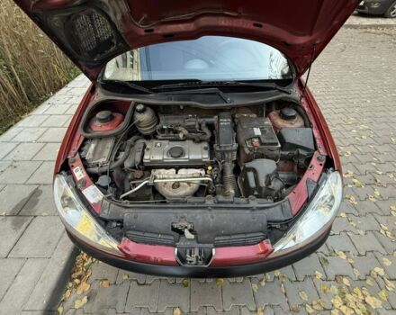 Красный Пежо 206, объемом двигателя 1.4 л и пробегом 171 тыс. км за 3200 $, фото 10 на Automoto.ua