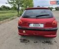 Червоний Пежо 206, об'ємом двигуна 1.4 л та пробігом 260 тис. км за 3130 $, фото 1 на Automoto.ua