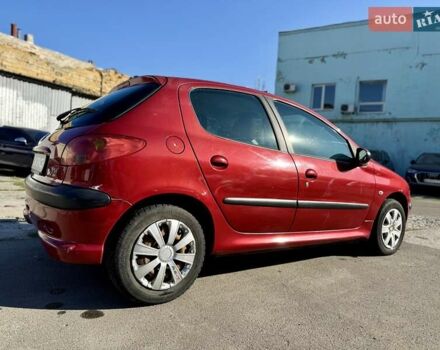 Червоний Пежо 206, об'ємом двигуна 0 л та пробігом 133 тис. км за 2500 $, фото 8 на Automoto.ua